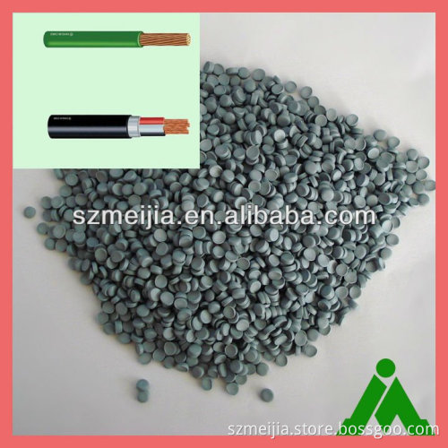 Semi-rigid PVC wire sheathing